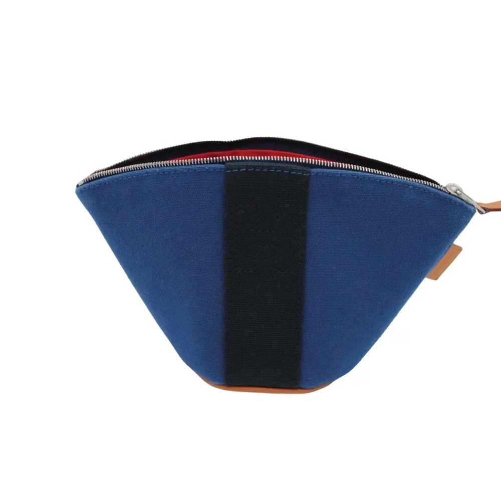 Hermès Canvas Pouch